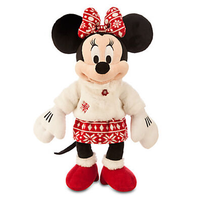 White Red Promotion Plush Soft Toys Disney Minnie Mouse Stuffed Toys For Festival