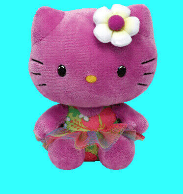 20cm Lovely Orange Hello Kitty Cartoon Stuffed Plush Toys For Collection