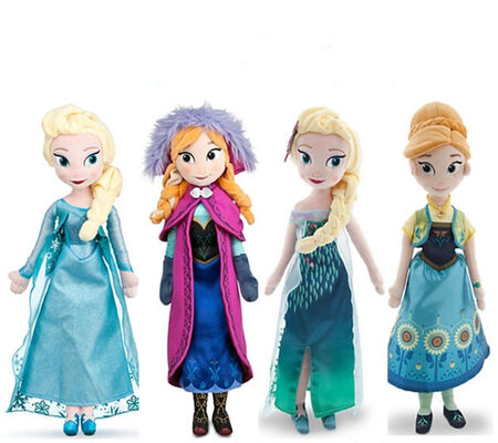 Frozen 2 Family Full Set Characters Cartoon Stuffed Plush Toys 50cm