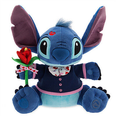 Green and Pink Valentine Day Stitch and Angel Plush toys Super Soft Material