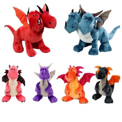 Two Heads Dragon Plush toys Stuffed Soft toys 25cm