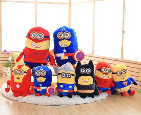 20cm Cartoon Plush Toys Minions With 3D Eye For Crane Vending Toy Machine