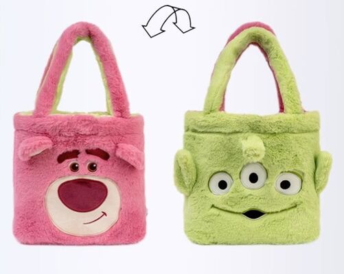 Disney Kadın Çift Taraflı Çapraz El Çantası Peluş Çantalar