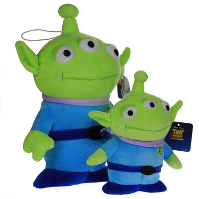 Story 3 Alien Monsters University Disney Plush Toys 12cm And 25cm Blue Color