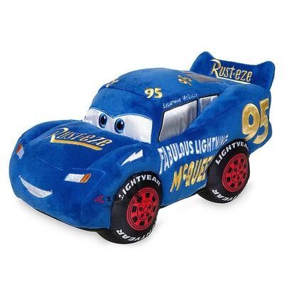 Plush Disney Roadster Racers Cars Toys 3  Cruz Ramirez  /  Lightning McQueen / Cars 3