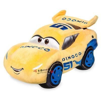 Plush Disney Roadster Racers Cars Toys 3  Cruz Ramirez  /  Lightning McQueen / Cars 3