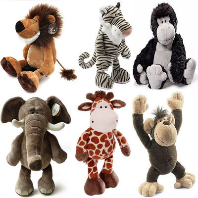 Lovely Forest Toys Jungle Animal Stuffed Plush Toys For Promotion Gifts