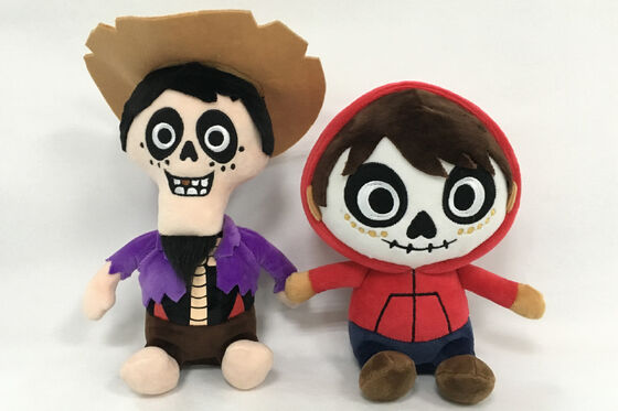Moda Orijinal Disney Karikatürleri Coco ve Pepita Plüş Oyuncaklar 8 inç 10 inç 12 inç