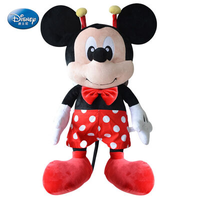 Kızıl Sevgililer Günü Minnie Fare Disney Plüş Oyuncaklar 12 Inç Özel