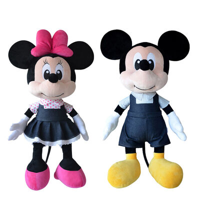 Kızıl Sevgililer Günü Minnie Fare Disney Plüş Oyuncaklar 12 Inç Özel