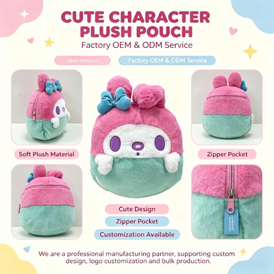 Toptan Özel Sevimli Sanrio Sakura Peluş Yastık Çocuk Hediyeleri ve Koleksiyonerleri İçin