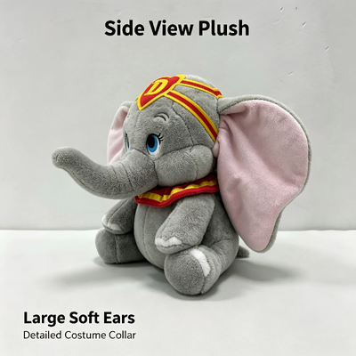 Sevimli Özel Disney Peluş Oyuncaklar Dumbo - D Çizgi Film Karakteri Peluş Hayvanlar