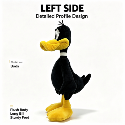 Looney Tunes Daffy Duck Disney Dolgu Oyuncakları 100% PP Pamuk