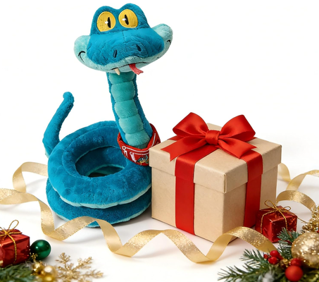 Sevimli Peluş Gary De'Snake Disney Yumuşak Oyuncaklar 35*12*15cm Boyut