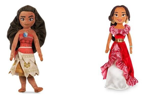 Original Disney Princess Series Stuffed Plush Toys 50cm
