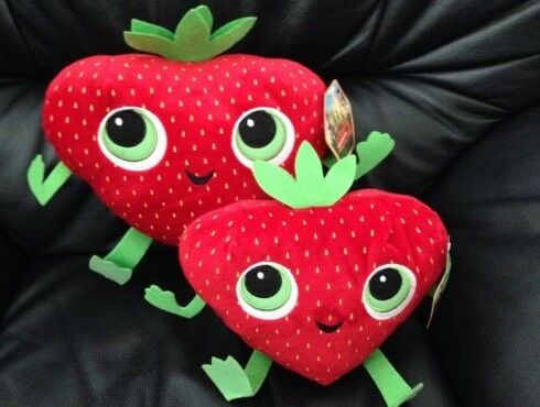 Cloudy with a Chance of Meatballs 2 Strawberry Berry Stuffed Plush Toys