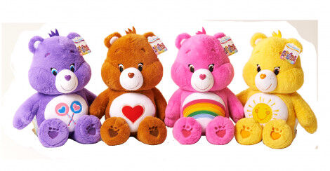 Cute Hot Lovely Care Bears Pink Stuffed Plush Toys For Promotion Gifts