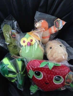 Hot Cartoon Cloudy with a Chance of Meatballs 2 Strawberry Berry Stuffed Soft Plush Toys