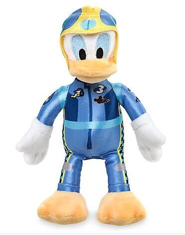 Lovely PP Cotton / Short Disney Plush Toys ,  Disney Roadster Racers Cars Donald Duck Stuffed Toys