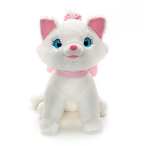 White Cartoon Disney Plush Toys Marie Aristocats Toy Custom Made